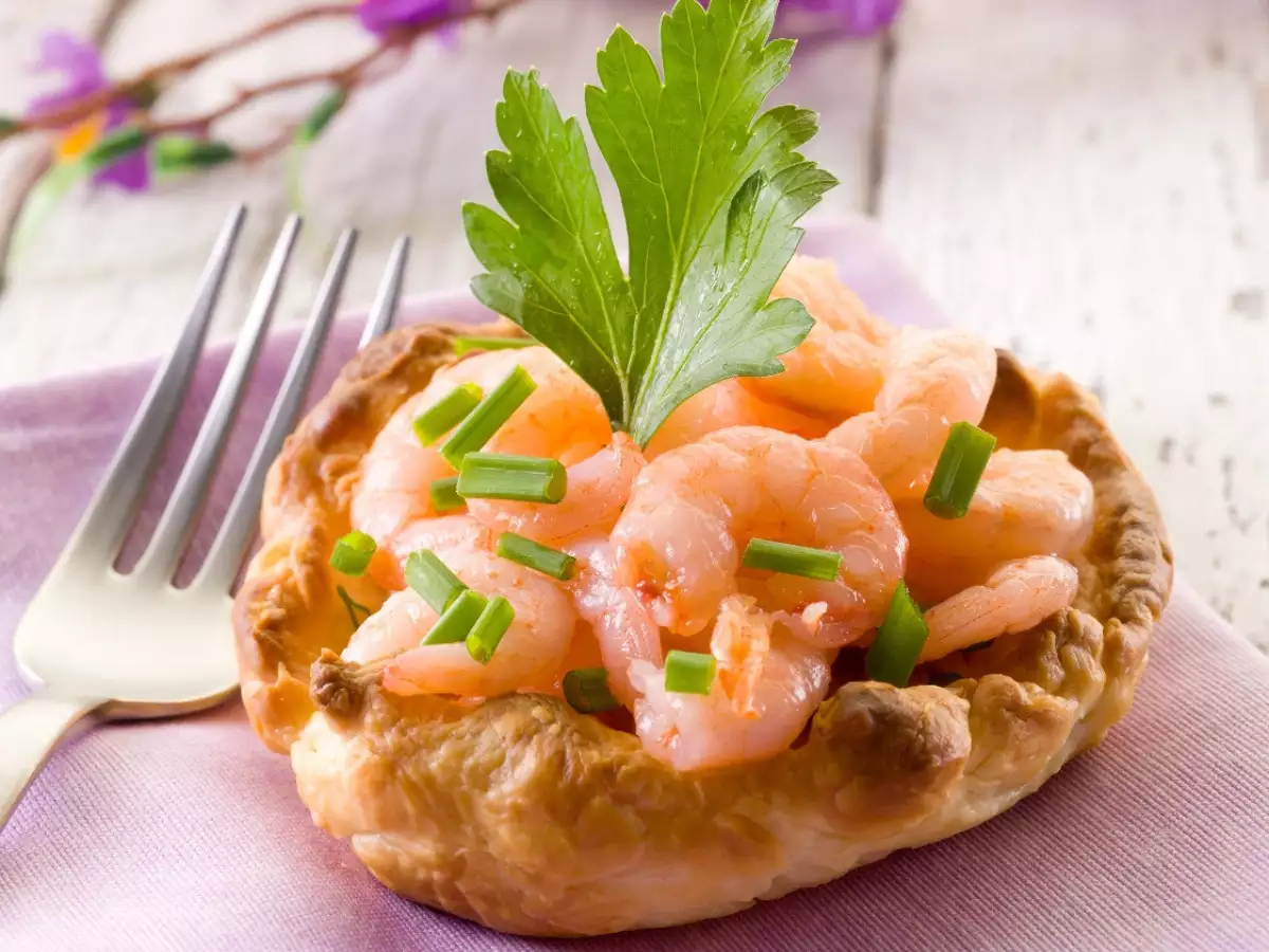 Prawn with Lemon Quiche